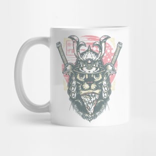 Samurai Pizza Cat Mug